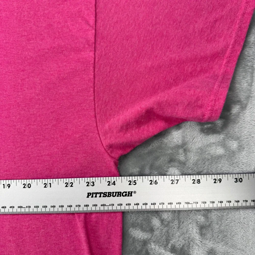 Fruit‎ of the Loom Nashville Music City USA Guitar T-Shirt Pink 2XL Souvenir Tee